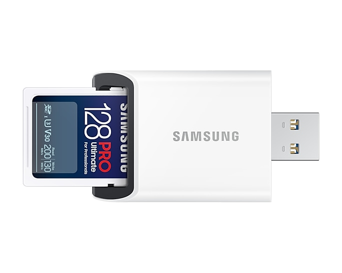 Sd Pro Ultimate - 128GB - R200 / W130 Mb/s(config) With Reader