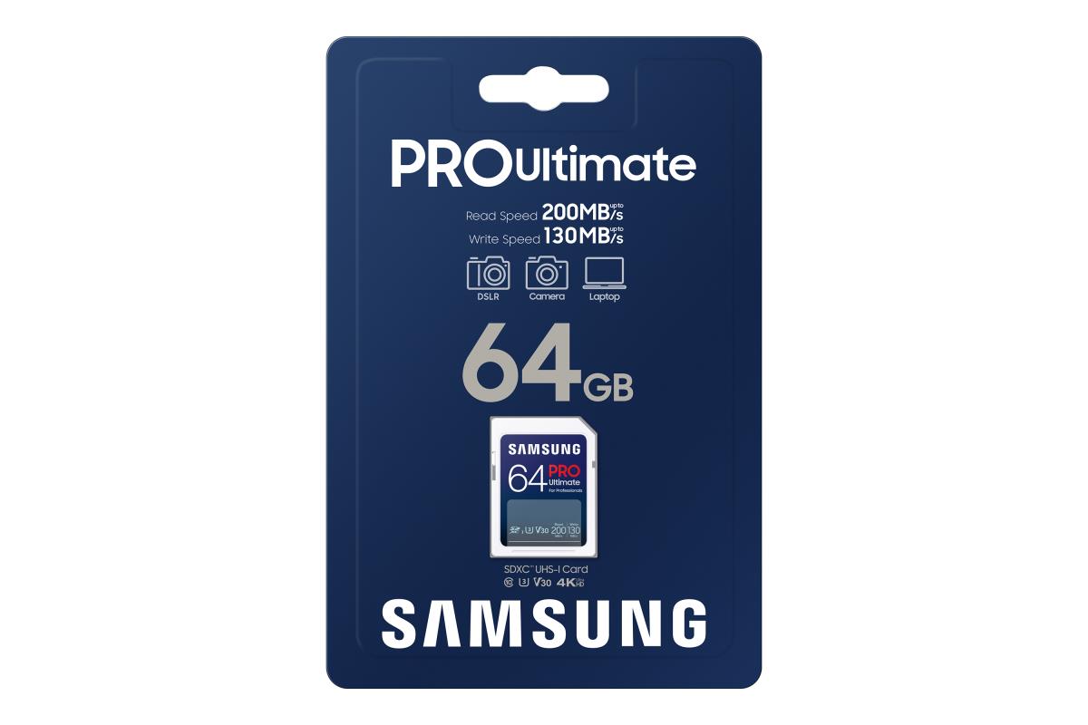 Sd Pro Ultimate - 64GB - R200 / W130 Mb/s(config)