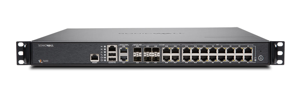 Nsa 5650 Security Appliance 10 Ports 2.5 Gige 1u Rackmountable