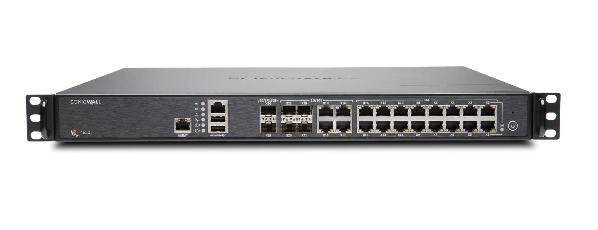 Nsa 4650 Security Appliance High Availability 10 Ports 2.5 Gige 1u Rackmountable