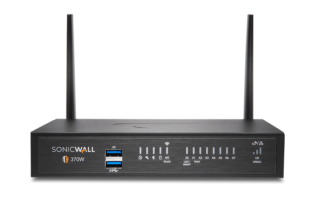 Tz370w Security Appliance Wi-Fi5 With Total Secure Essential Edition 1 Year