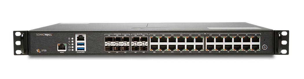 Nsa 3700 Security Appliance With Total Secure Essential Edition 5 Years