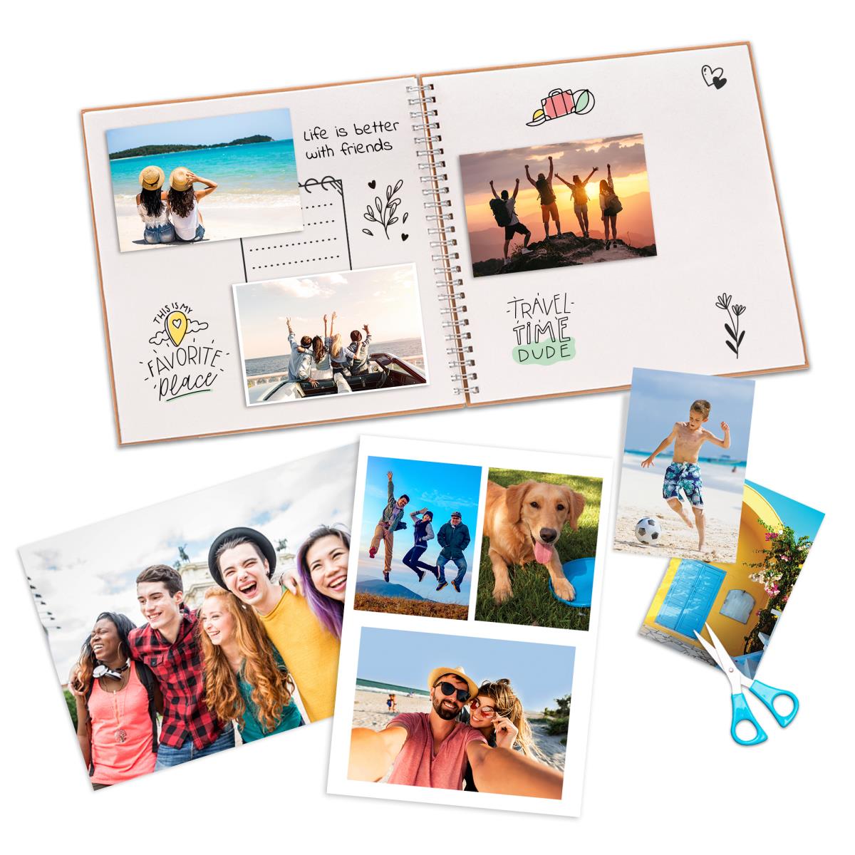 Everyday Photo Paper Semi-glossy One-sided A4 25-sheets (Q5451A)