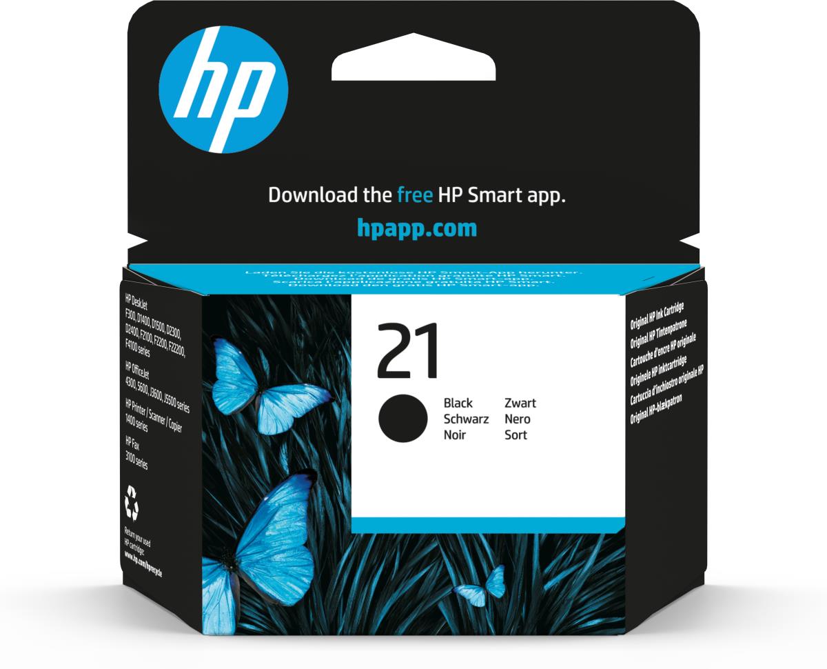 Ink Cartridge - No 21 - 5ml - Black