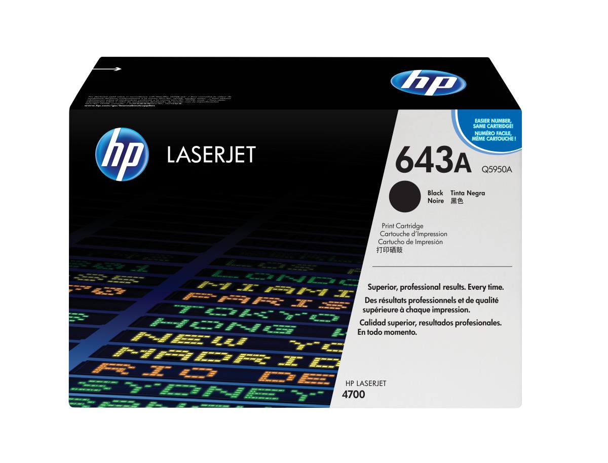 Toner Cartridge - No 643A - 11k Pages - Black