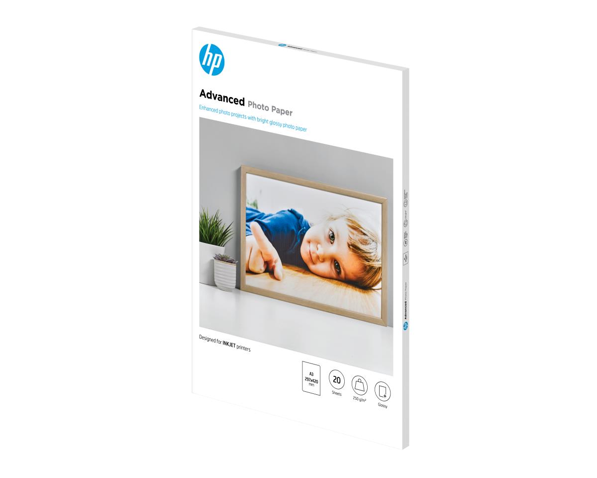Advanced Glossy Photo Paper 250g/m� A3 297x420mm 20-sheet