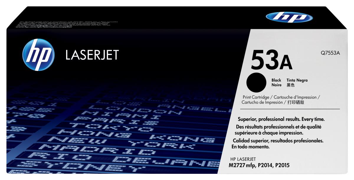 Toner Cartridge - No 53A - 3k Pages - Black