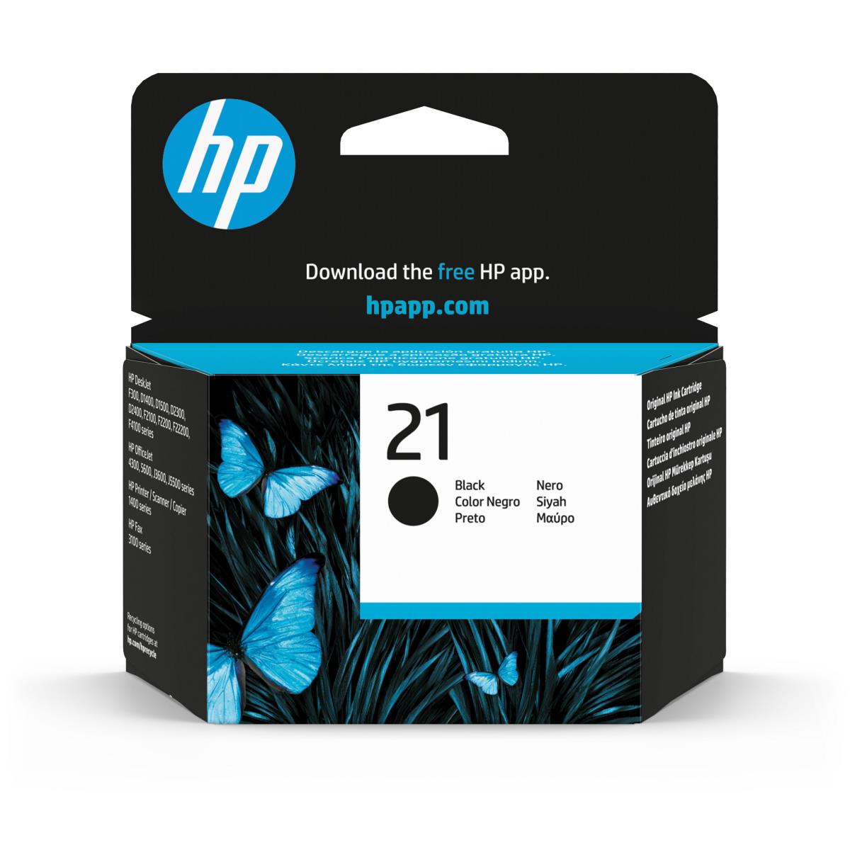 Ink Cartridge - No 21 - 5ml - Black