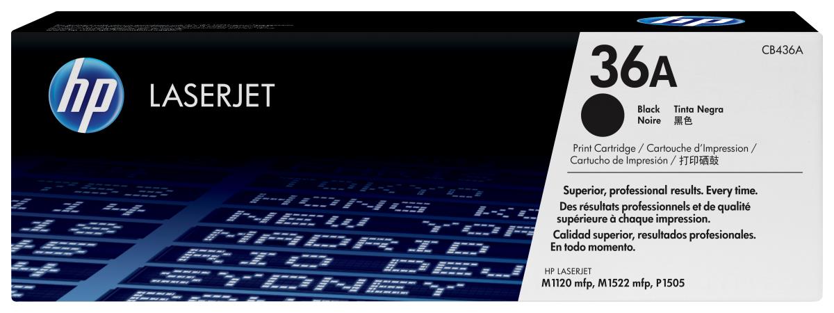 Toner Cartridge - No 36A - 2k Pages - Black