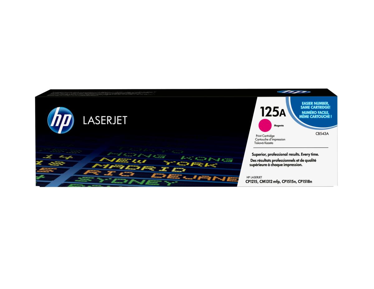 Toner Cartridge - No 125A - 1.4k Pages - With ColorSphere - Magenta