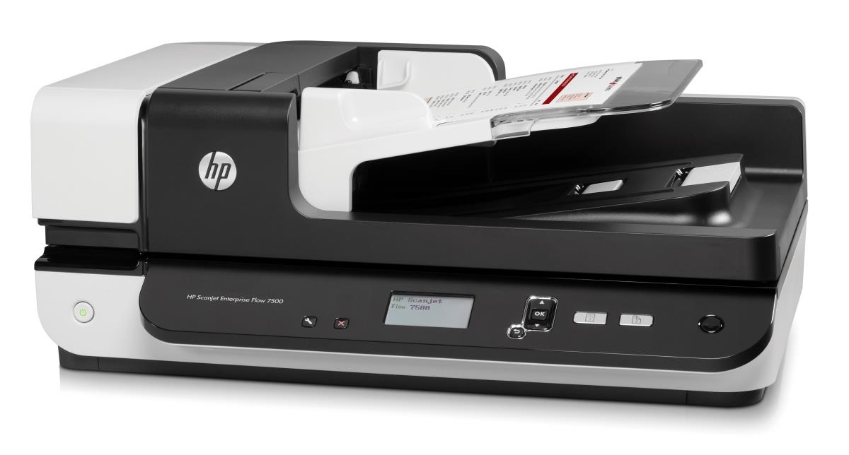 Scanjet Enterprise Flow 7500 Flatbed Scanner 600dpi USB
