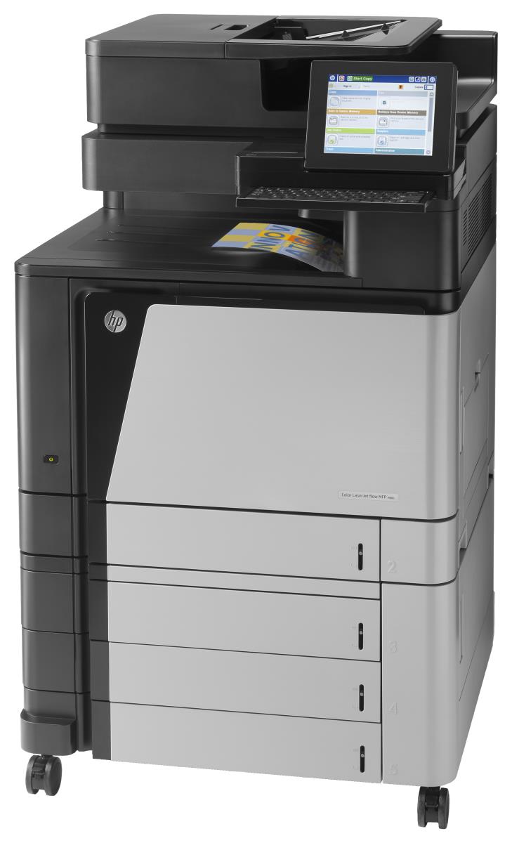 LaserJet Enterprise flow M880z - Color Multifunction Printer - Laser - A3 - USB / Ethernet