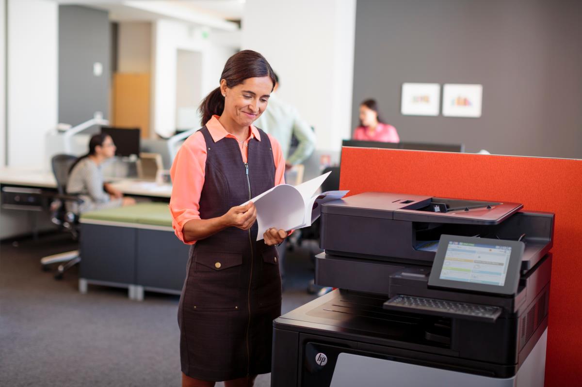 LaserJet Enterprise flow M880z+ - Color Multifunction Printer - Laser - A3 - USB / Ethernet