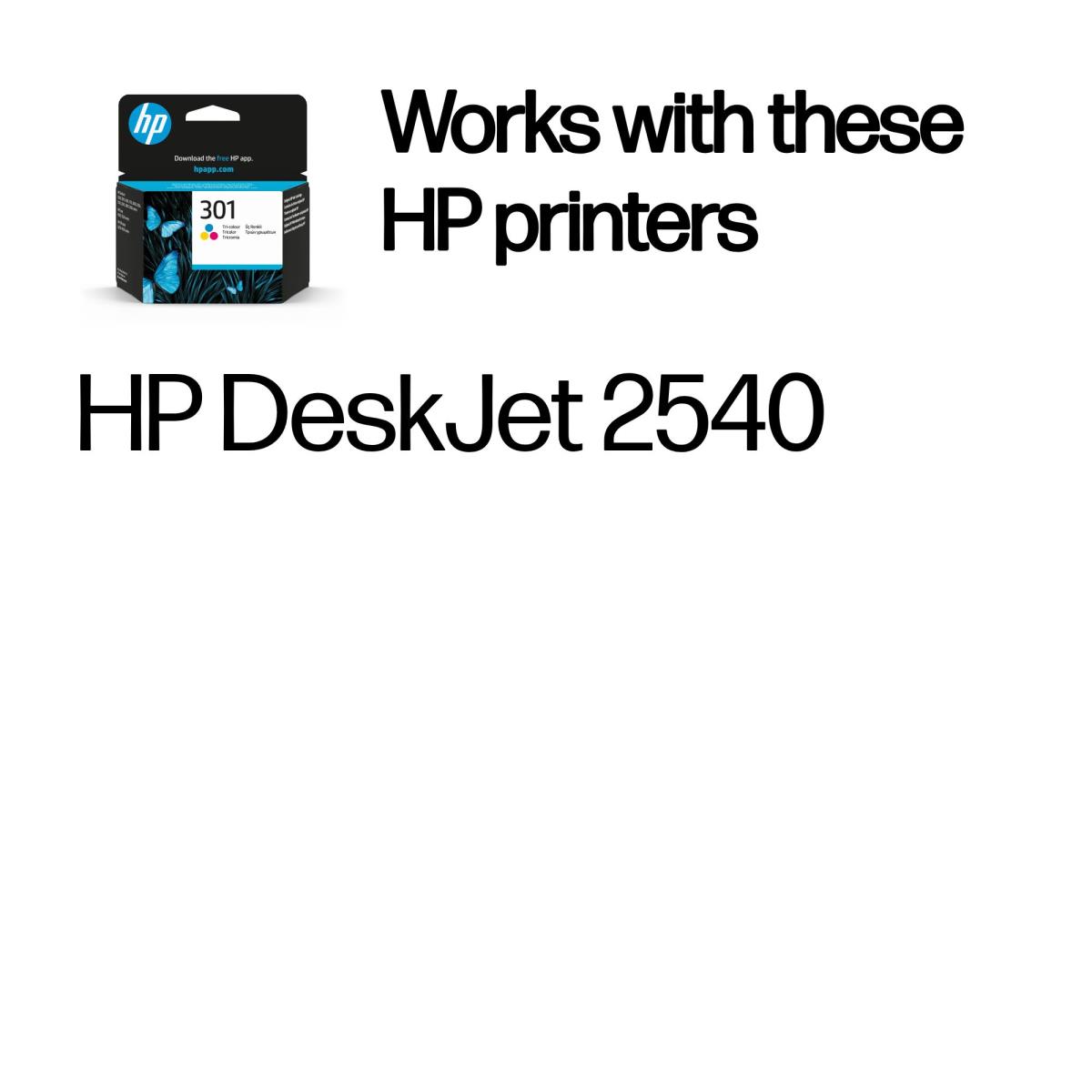 Ink Cartridge - No 301 - 165 Pages - Tri-color - Blister