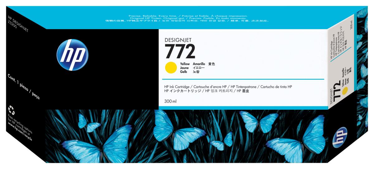 Ink Cartridge - No 772 - 300ml - Yellow