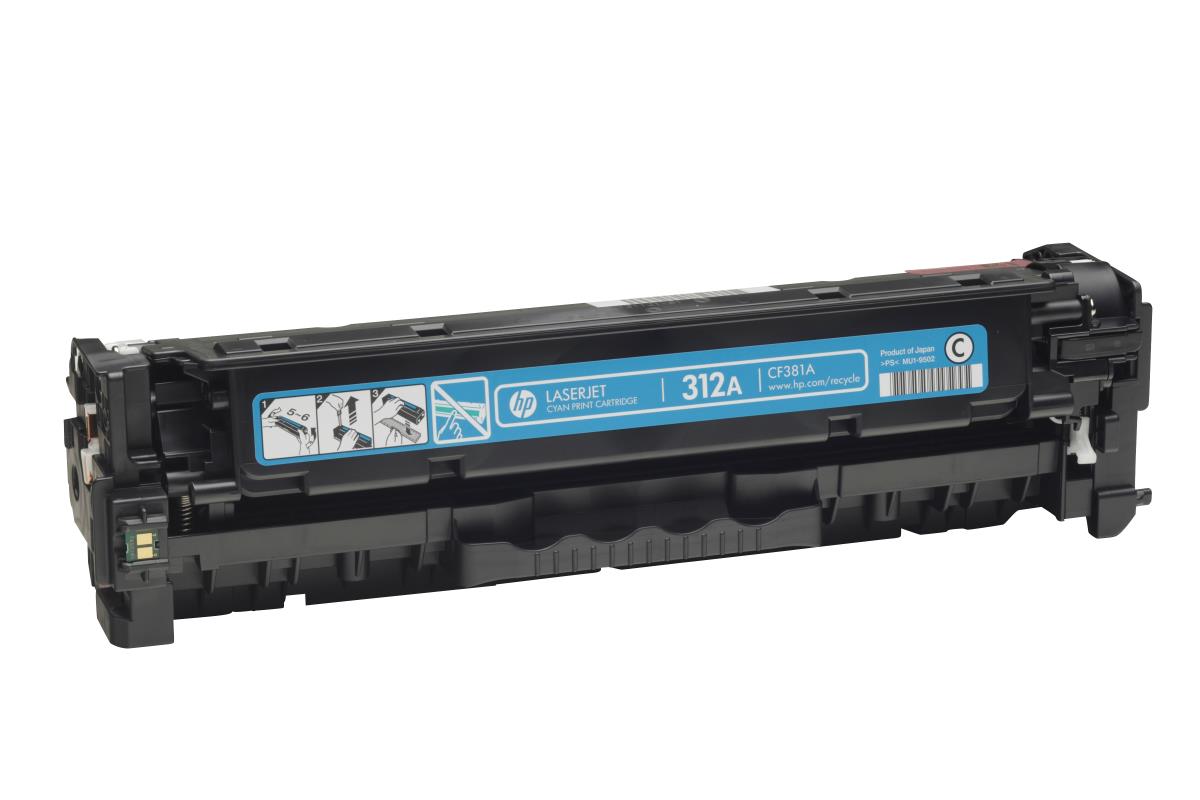 Toner Cartridge - NO 312A - 2.7k Pages - Cyan