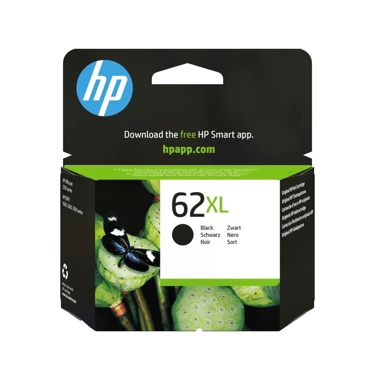 Ink Cartridge - No 62xl - 600 Pages - Black - Blister