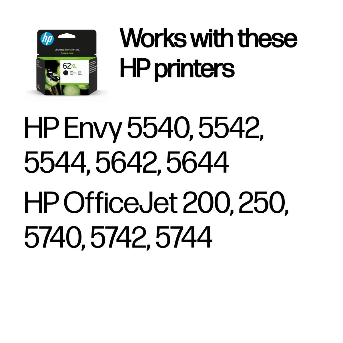 Ink Cartridge - No 62xl - 600 Pages - Black - Blister