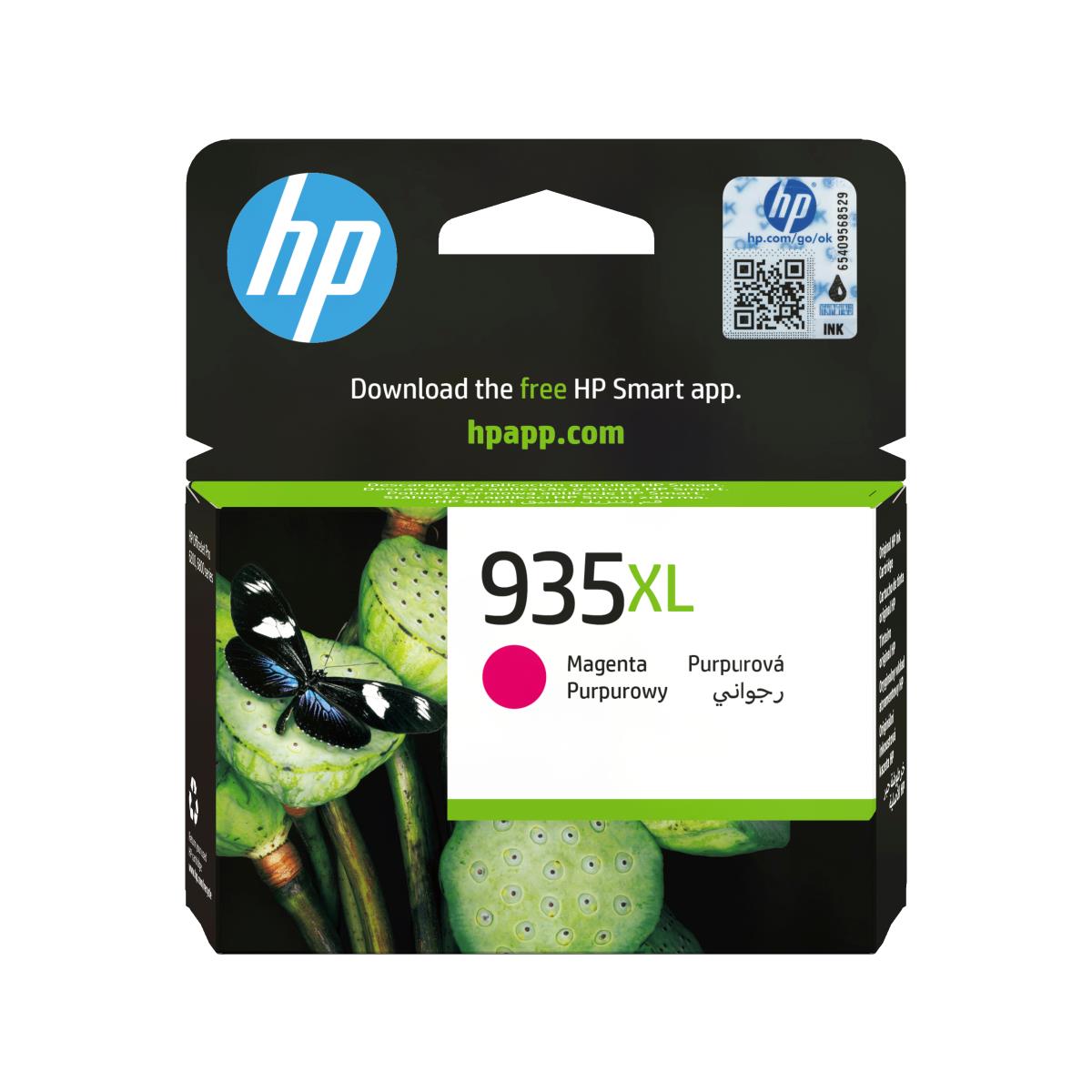 Ink Cartridge - No 935XL - 825 Pages - Magenta - Blister