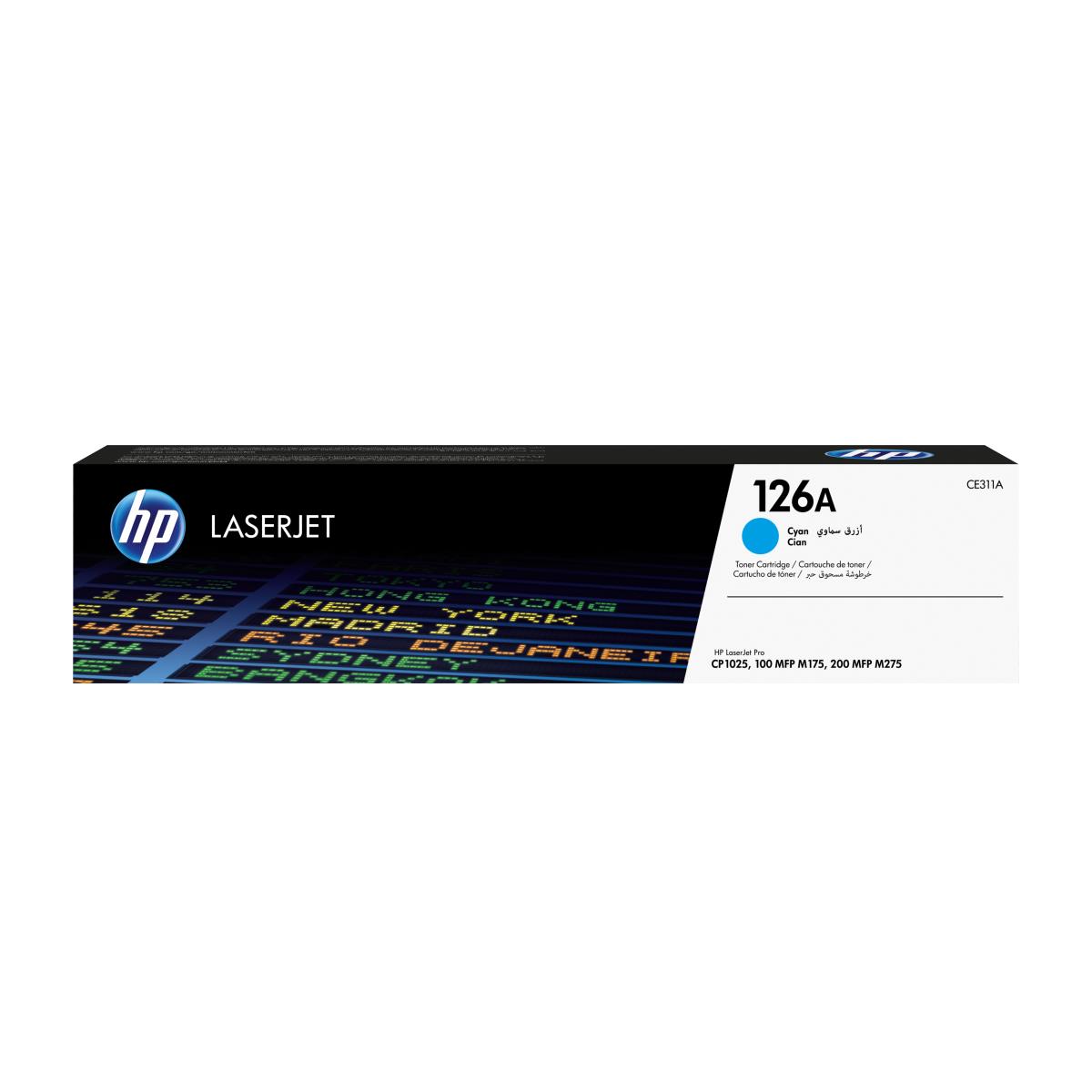 Toner Cartridge - No 126A - 1k Pages - Cyan