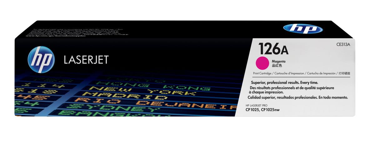 Toner Cartridge - No 126A - 1k Pages - Magenta