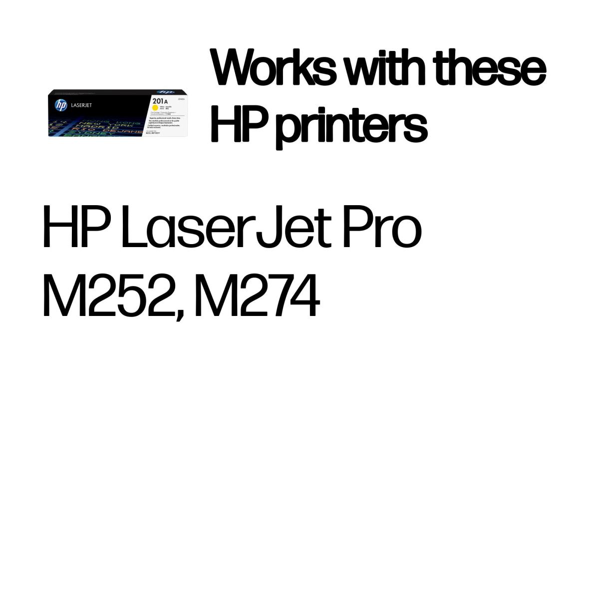 Toner Cartridge - No 201A - 1400 Pages - Yellow