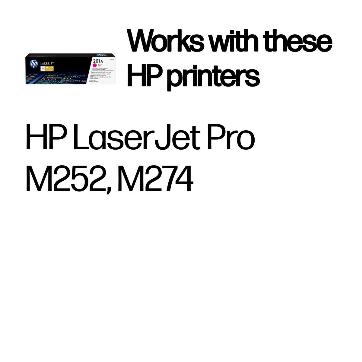 Toner Cartridge - No 201A - 1400 Pages - Magenta