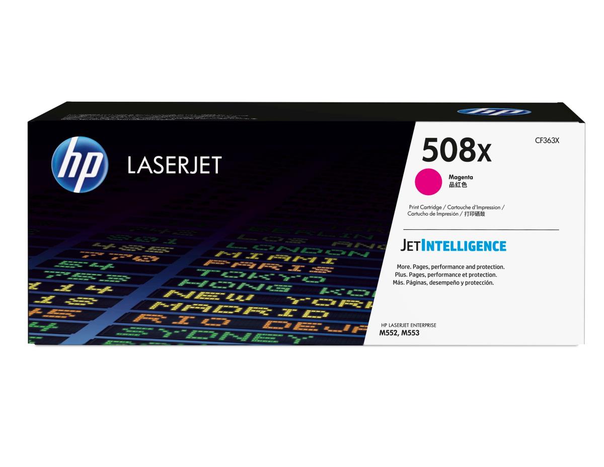Toner Cartridge - No 508X - 9.5k Pages - Magenta