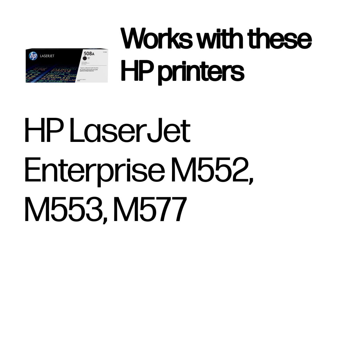 Toner Cartridge - No 508A - 6k Pages - Black