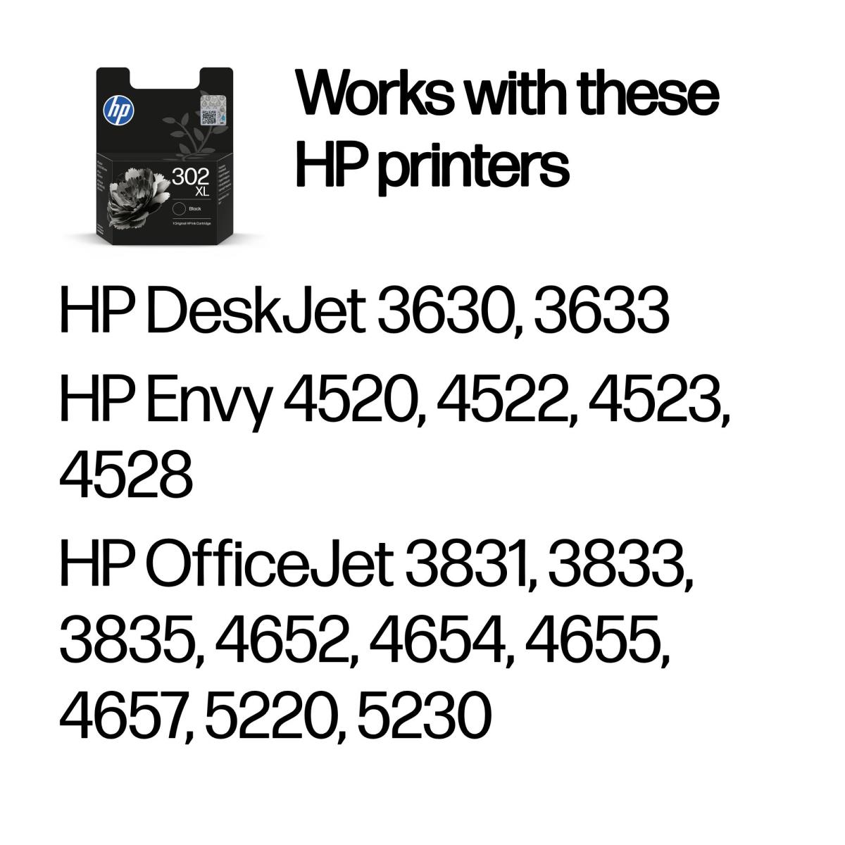 Ink Cartridge - No 302XL - 430 Pages - Black