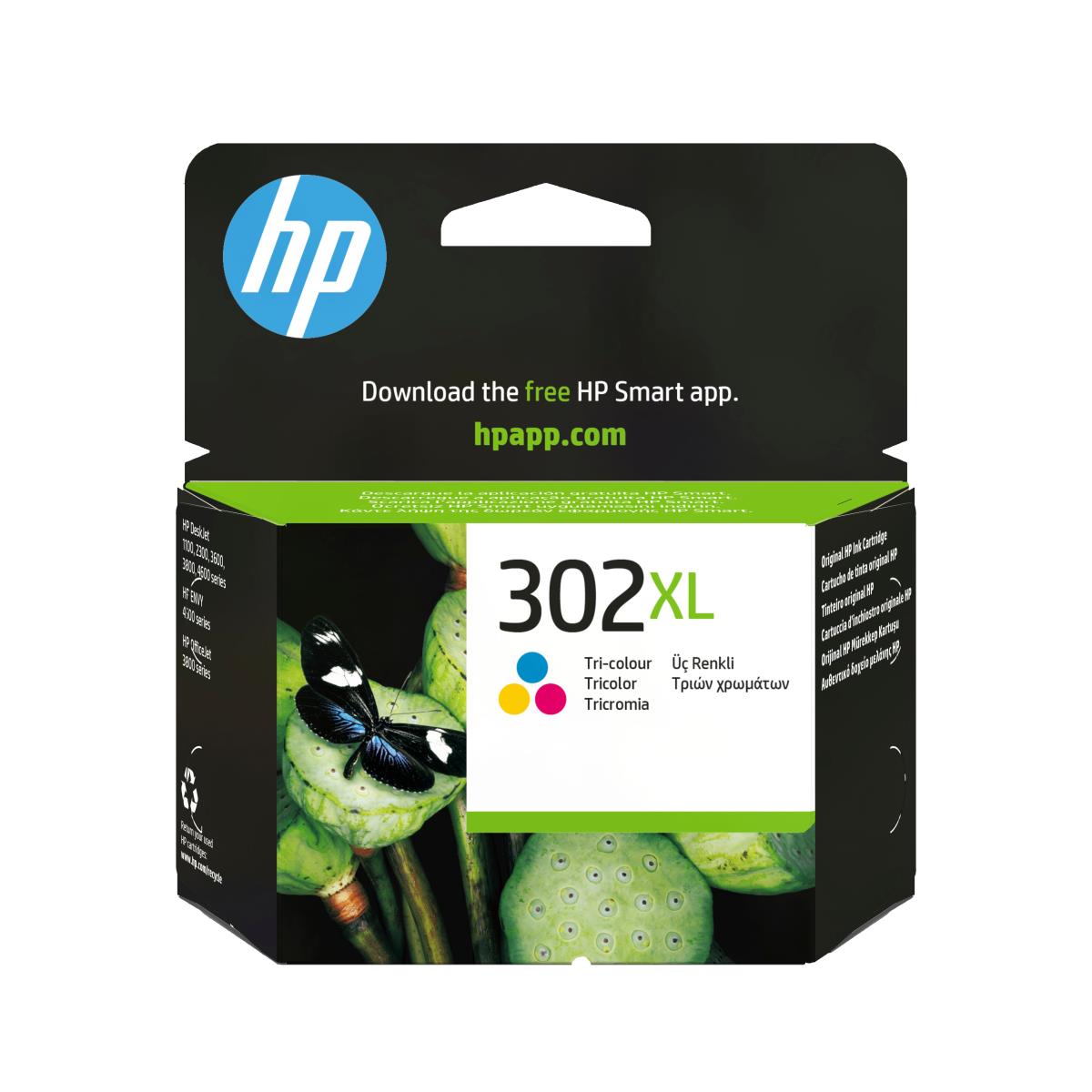 Ink Cartridge - No 302XL - 330 Pages - CMY - Blister