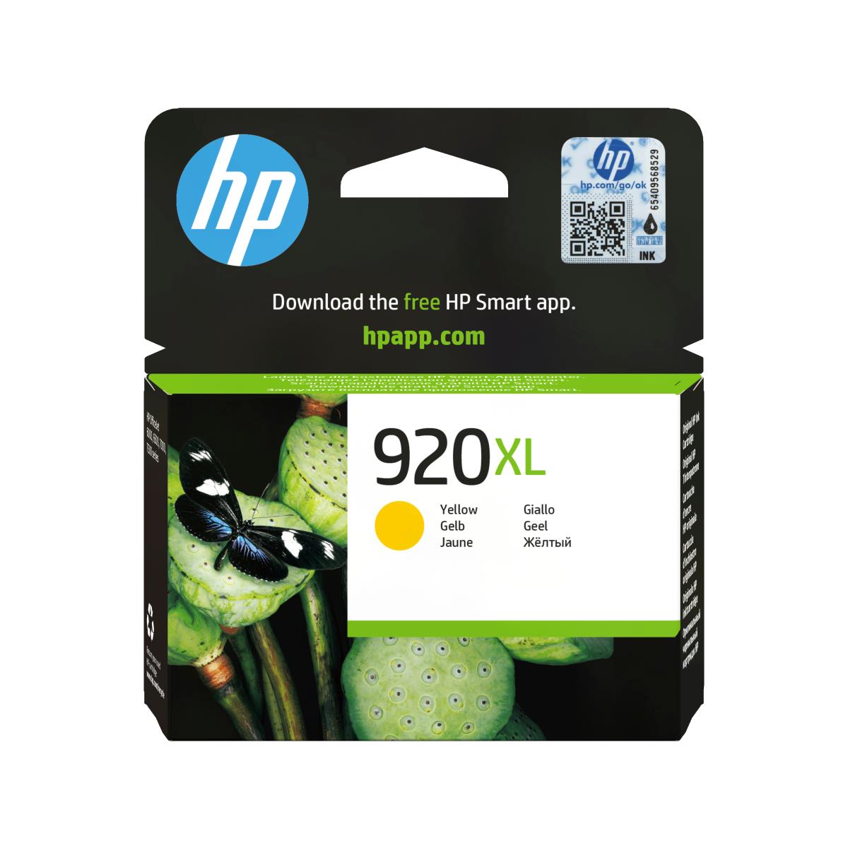 Ink Cartridge - No 920xl - 700 Pages - Yellow