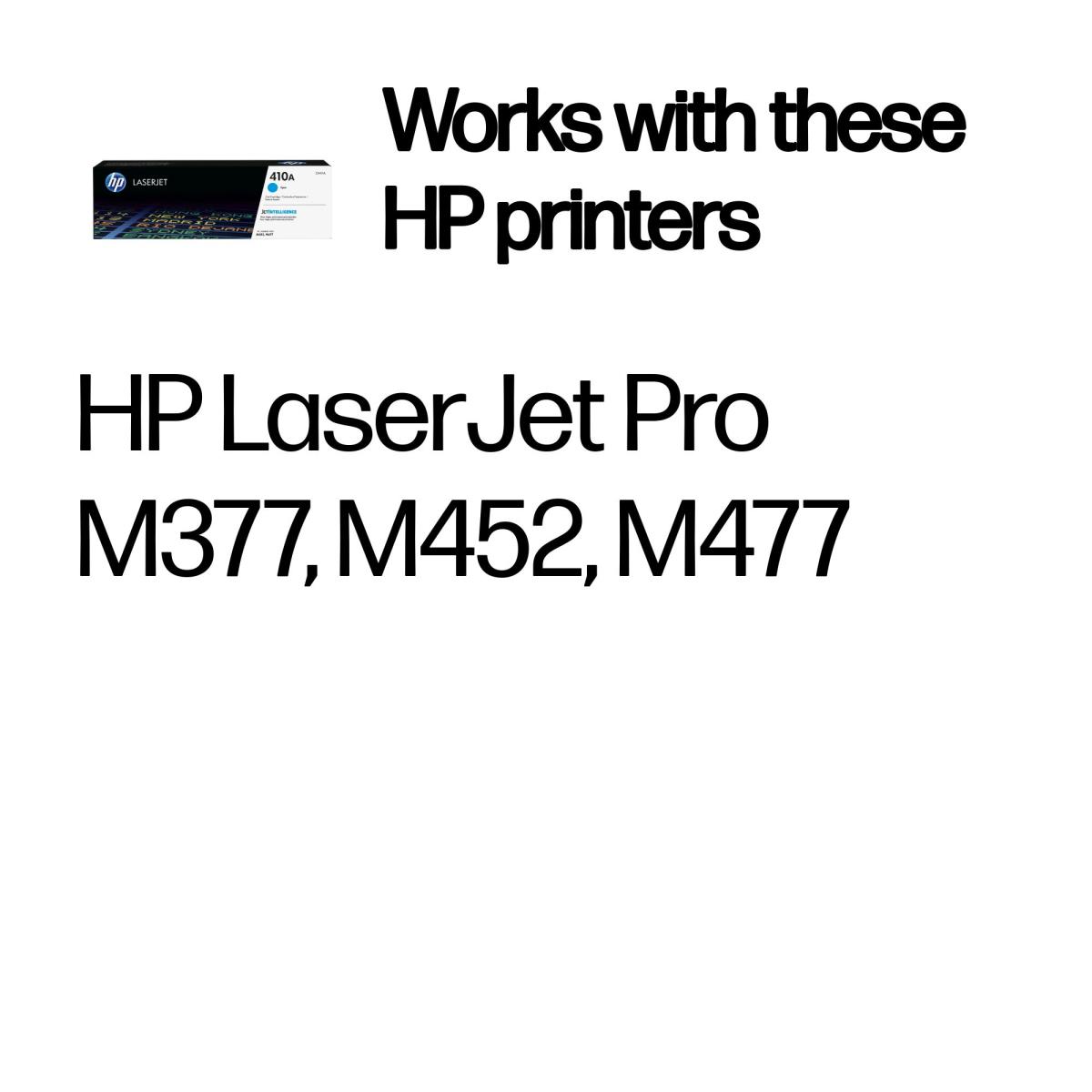 Toner Cartridge - No 410A - 2.3k Pages - Cyan