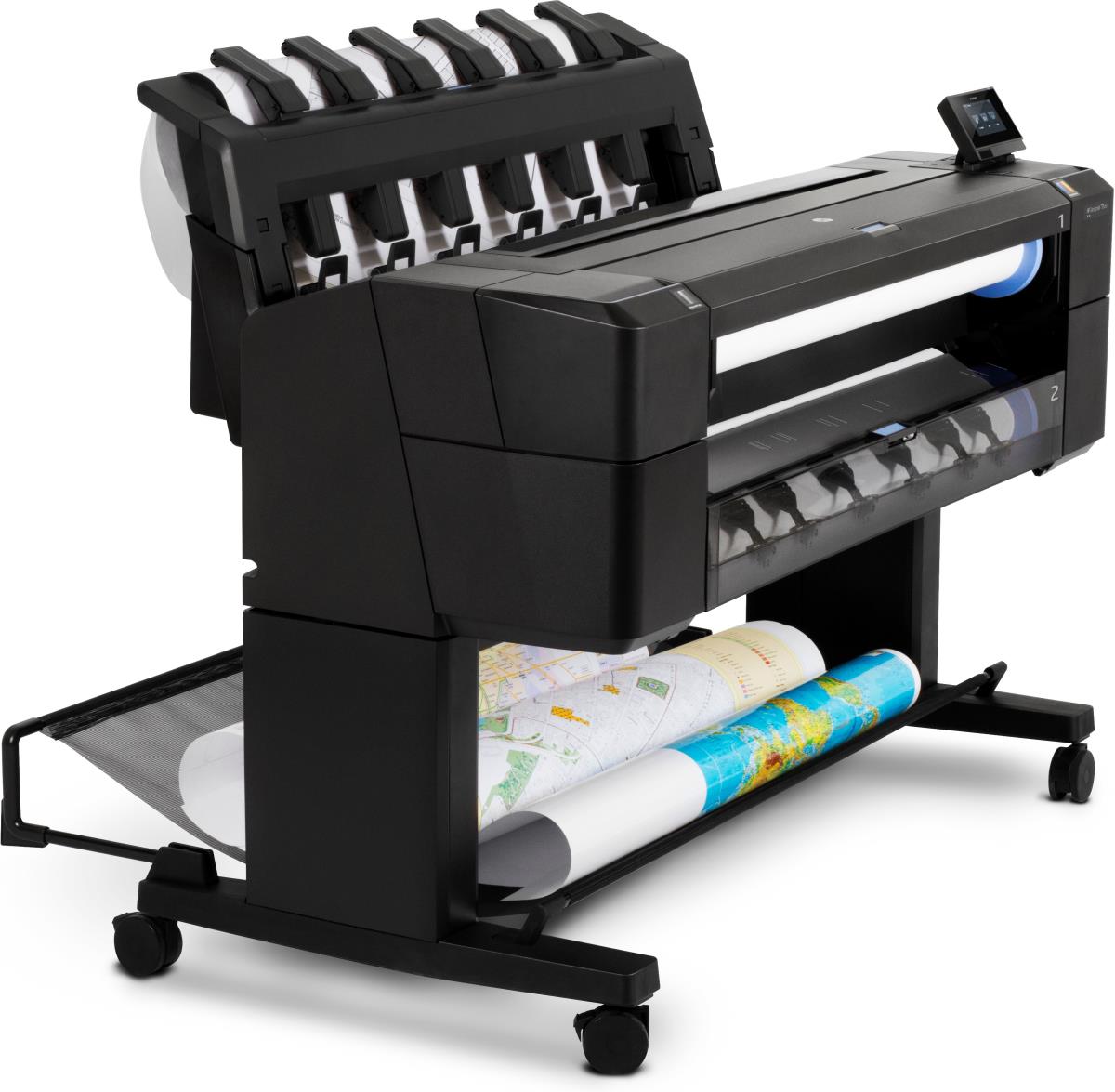 DesignJet T1530 PostScript - Color Printer - Inkjet - 36in - Ethernet