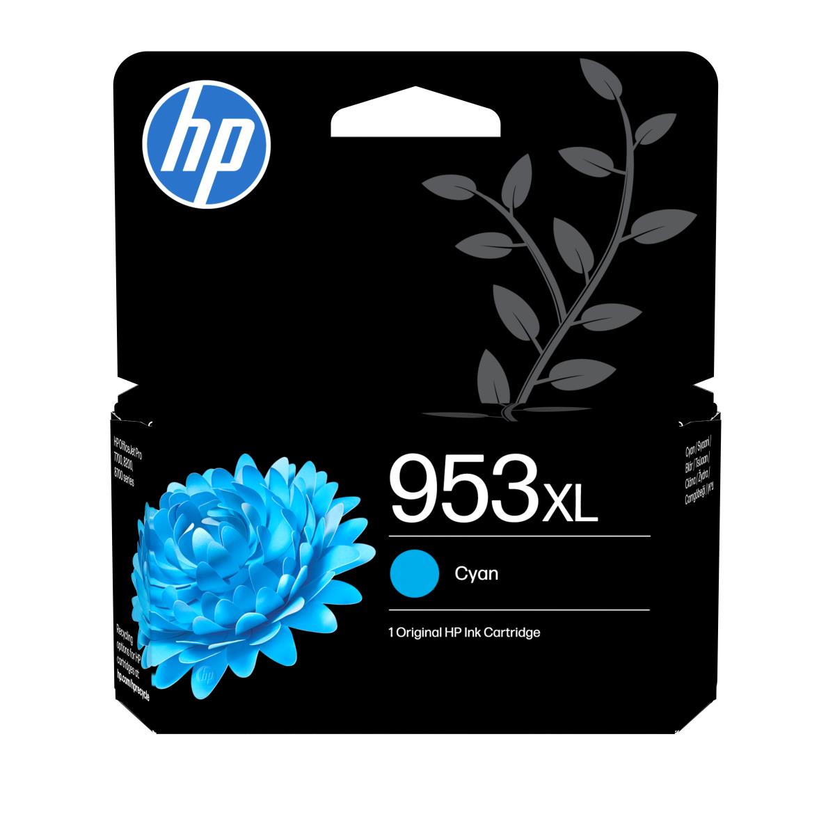 Ink Cartridge - No 953XL - 1.6k Pages - Cyan