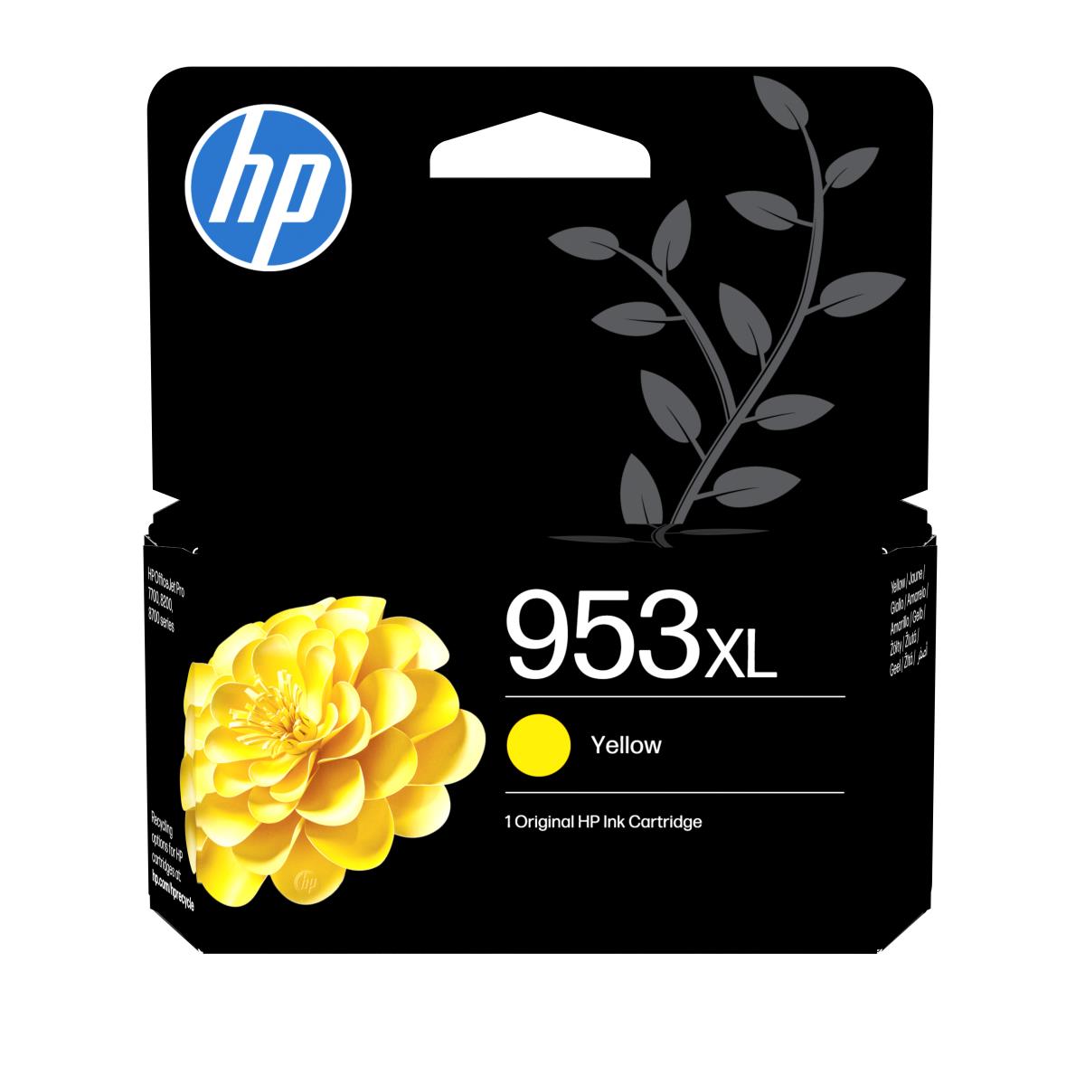 Ink Cartridge - No 953XL - 1.6k Pages - Yellow
