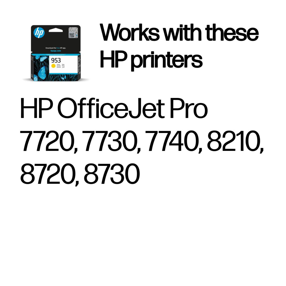Ink Cartridge - No 953 - 700 Pages - Yellow