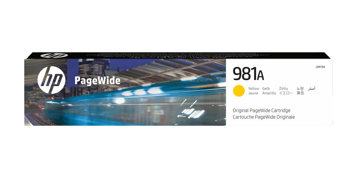 Ink Cartridge - No 981A - Original PageWide - 6k Pages - Yellow