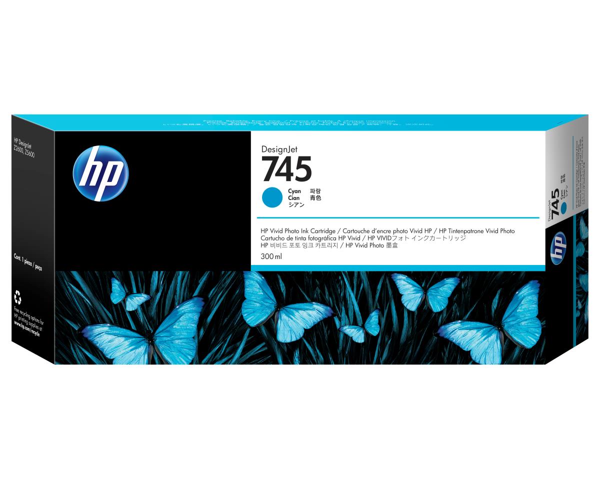 Ink Cartridge - No 745 - 300ml - Cyan