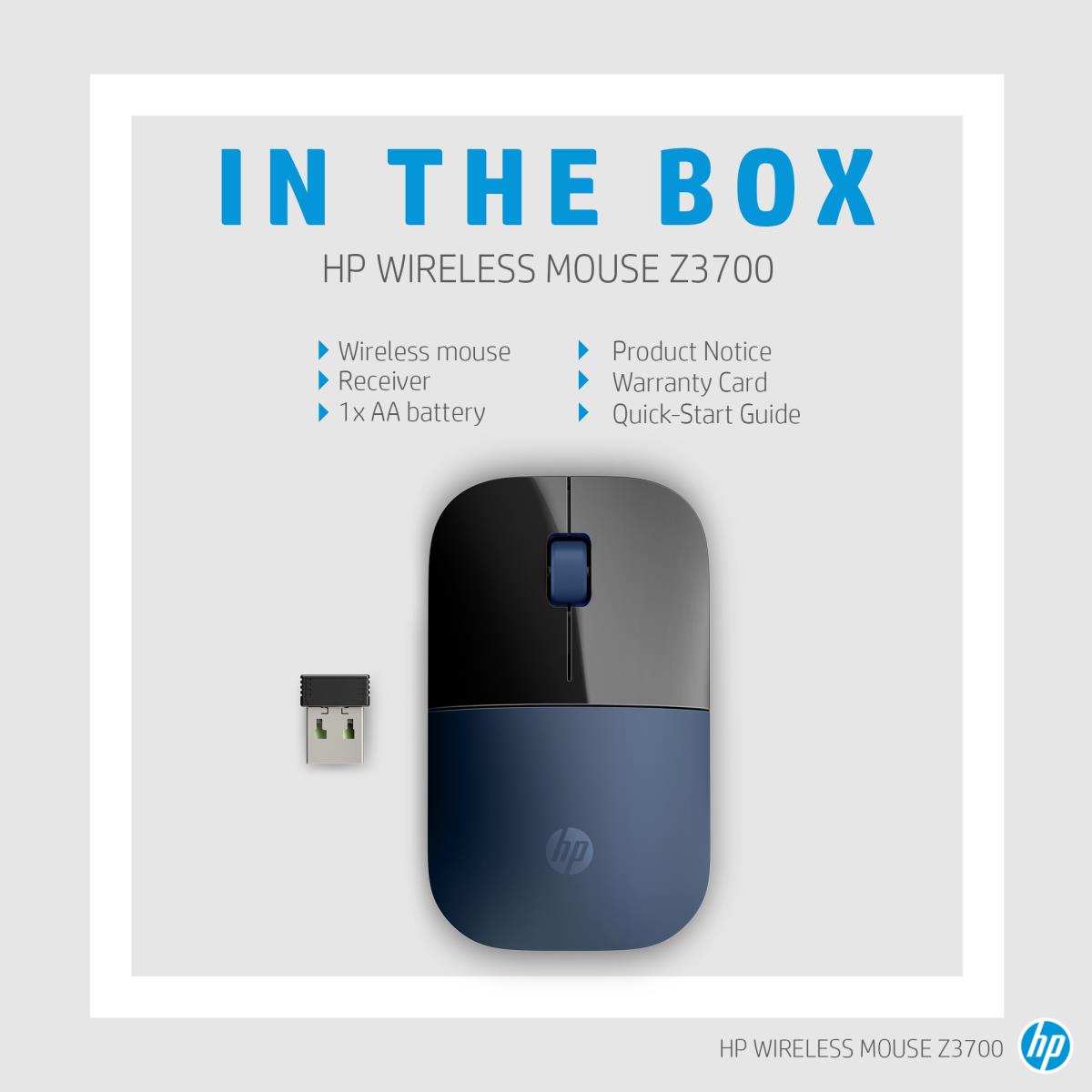 Wireless Mouse - Z3700 - Blue