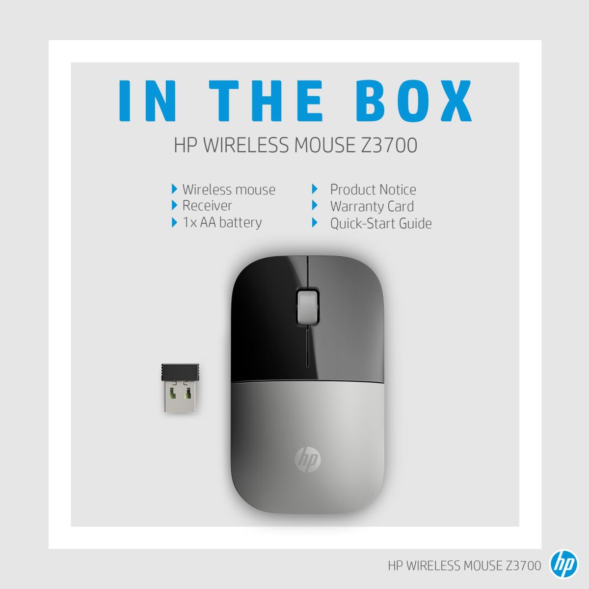 Wireless Mouse - Z3700 - Blue