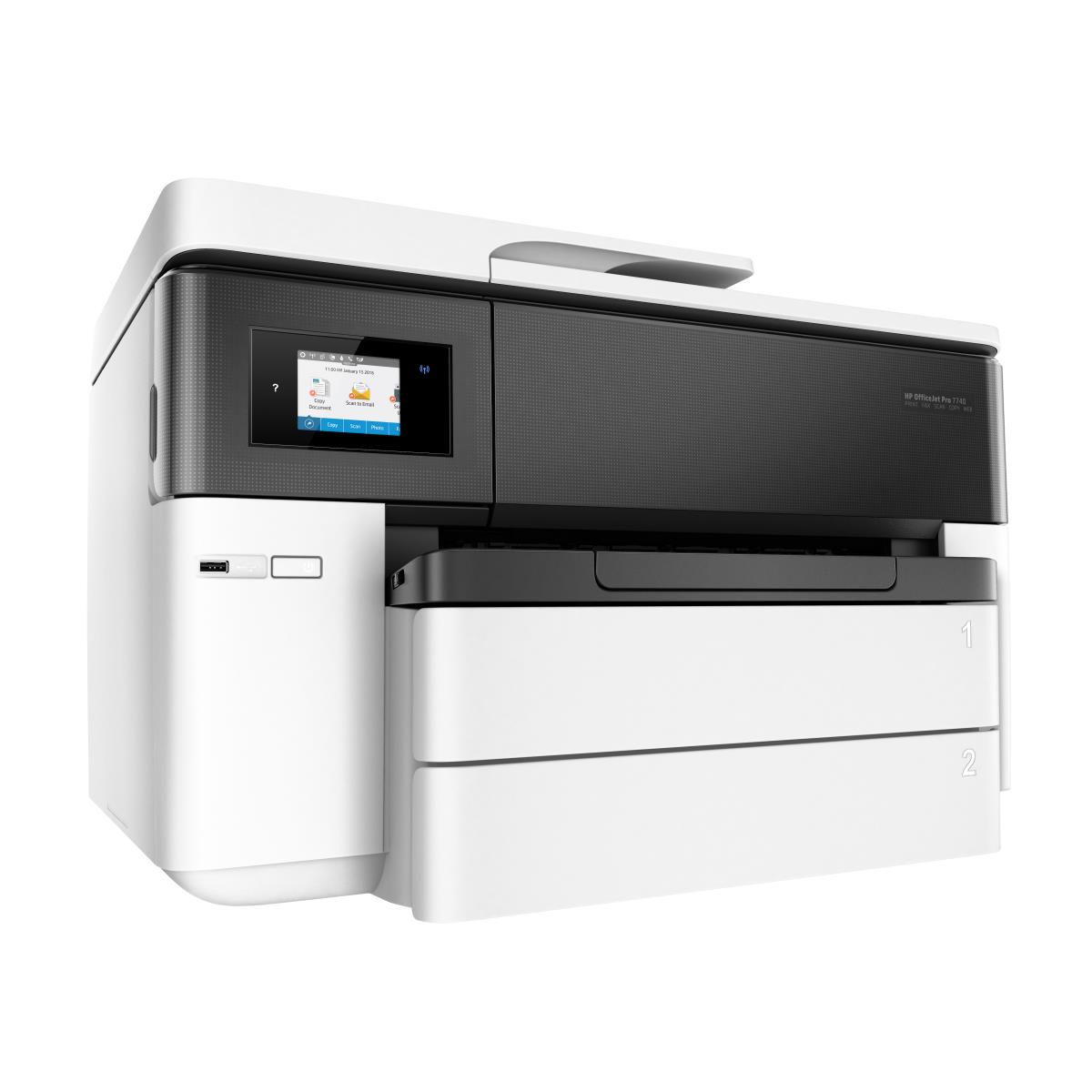 OfficeJet Pro 7740 Wide Format - Color All-in-One Printer - Inkjet - A3 - USB / Ethernet / Wi-Fi
