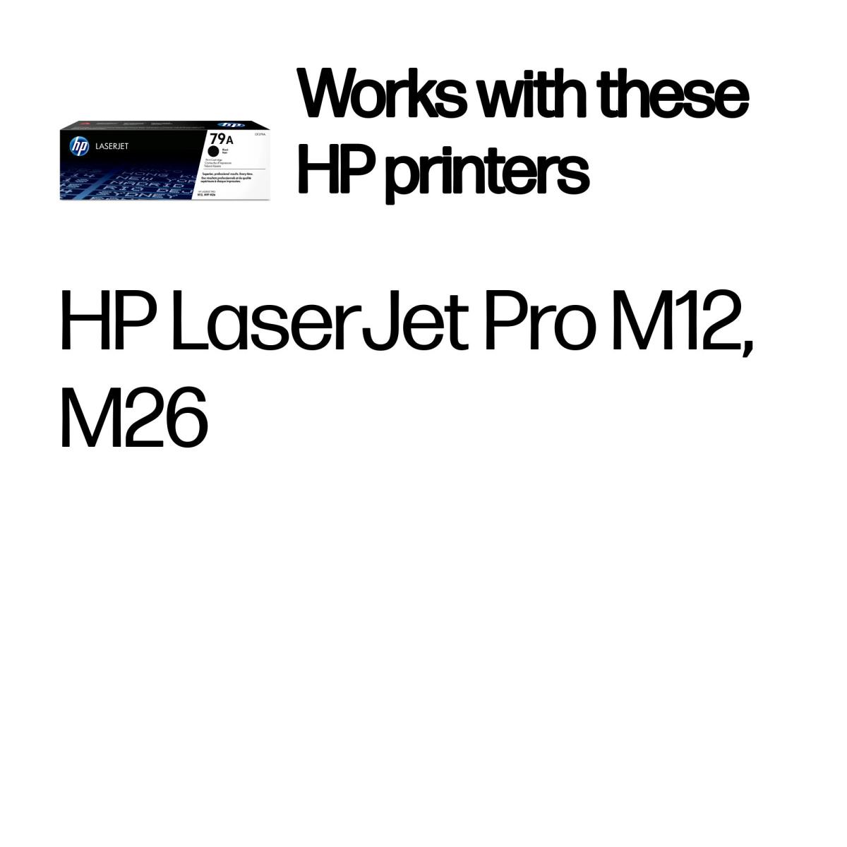 Toner Cartridge - No 79A - 1k Pages - Black