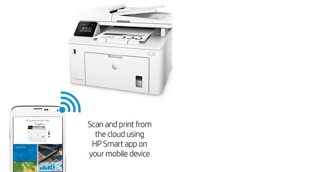 LaserJet Pro M227fdw - Multifunction Printer - Laser - A4 - USB / Ethernet / Wi-Fi