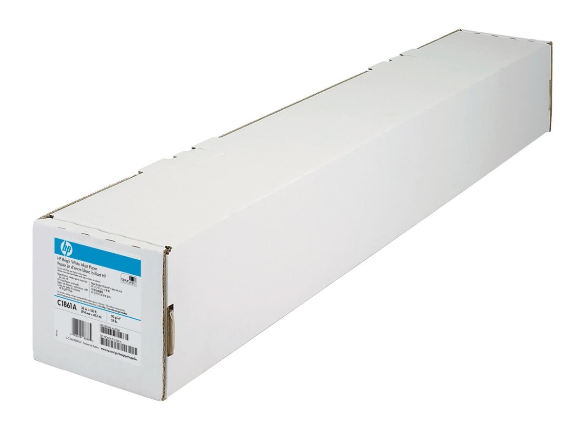 Bright White Inkjet Paper 90g/m� A1 594mmx45.7m (Q1445A)