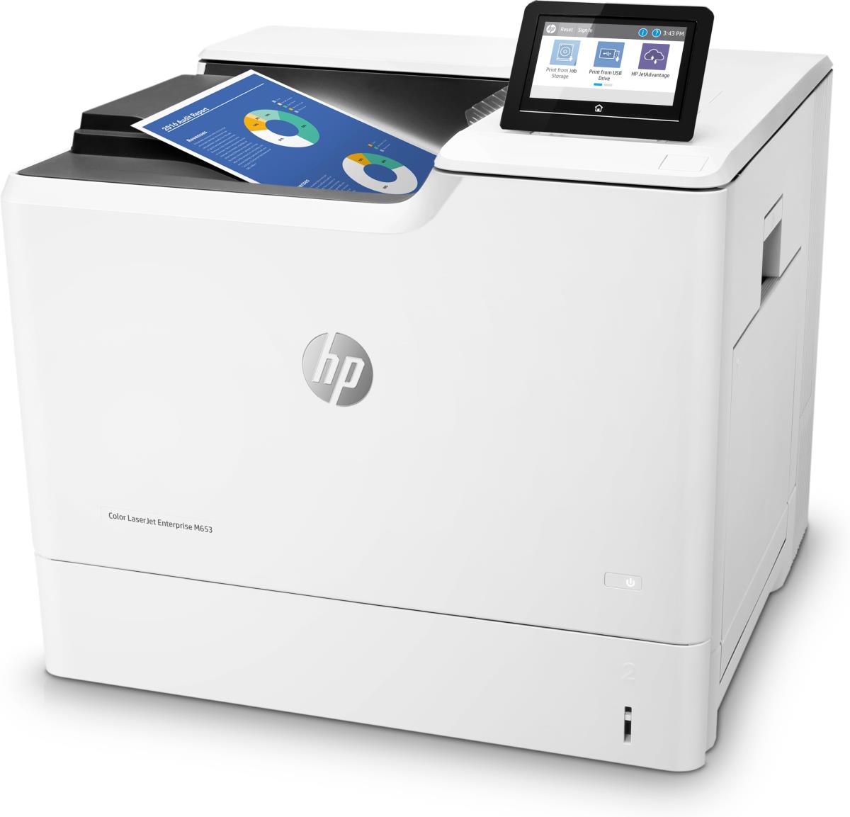 LaserJet Enterprise M653dn - Color Printer - Laser - A4 - USB / Ethernet