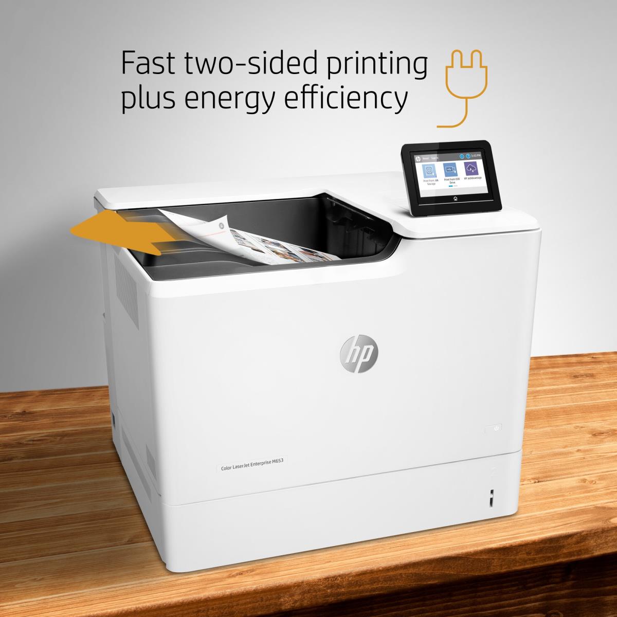 LaserJet Enterprise M653dn - Color Printer - Laser - A4 - USB / Ethernet