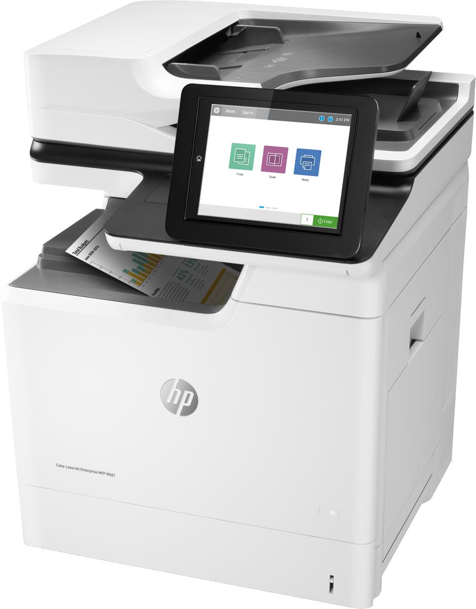 LaserJet Enterprise M681dh - Color Multifunction Printer - Laser - A4 - USB / Ethernet