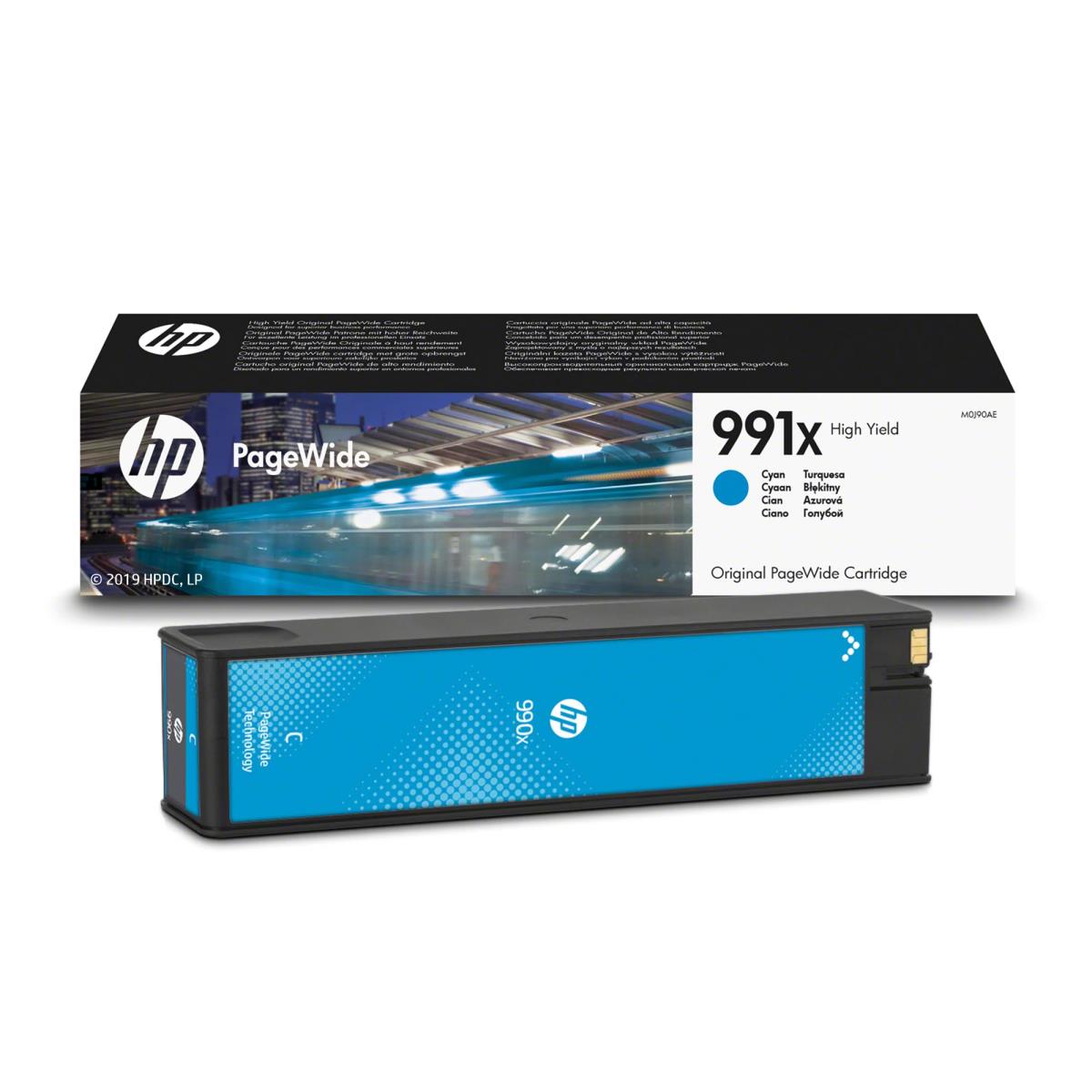 Ink Cartridge - No 991X PageWide - High Yield 16k Pages - Cyan