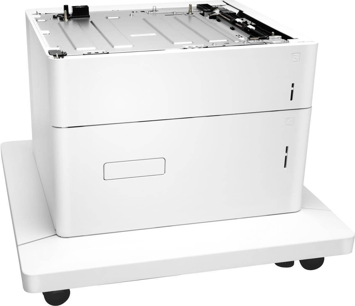 Color LaserJet 1x550/2000-sheet HCI Feeder and Stand (P1B12A)